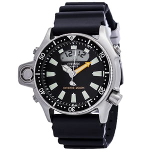 Citizen Promaster Aqualand Schwarz Herren Armbanduhr JP2000-08E
