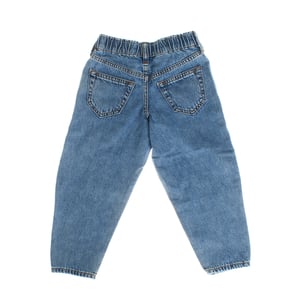 Hochsitzende Barrel-Jeans 725740 Mädchen