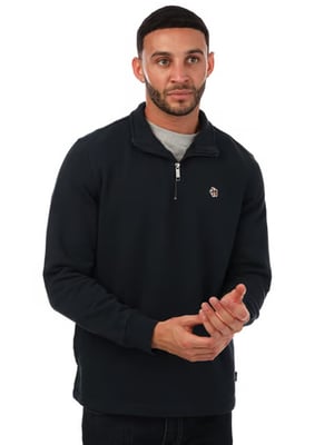 Ted Baker | Herren Sweatshirt mit halbem Reißverschluss - Kilbrn