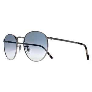 Ray-Ban Rund Unisex Silber Blau Gradient RB3637 Neu Rund