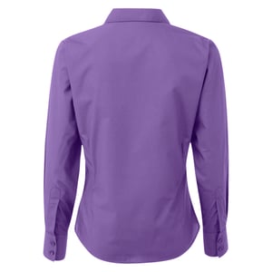 Premier - Bluse für Damen Langärmlig (Kräftiges Violett)