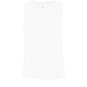 SOLS Herren Justin ärmelloses Tank / Vest Top (Weiß)
