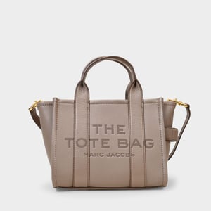 The Small Tote Bag - Marc Jacobs - Leder - Cement