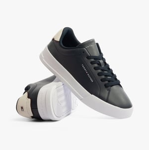 Tommy Hilfiger LOGO COURT Herren Sneakers Desert Sky