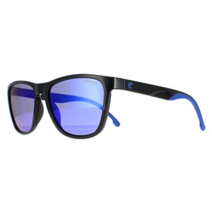 Carrera Square Unisex Schwarz Blau Blau Spiegel 8058/S