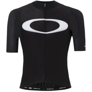Oakley Premium Branded Reißverschluss UP Black Herren Cycling Road Jersey 434143 02e