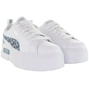 Puma Mayze Wild Kinder Sneaker Weiß