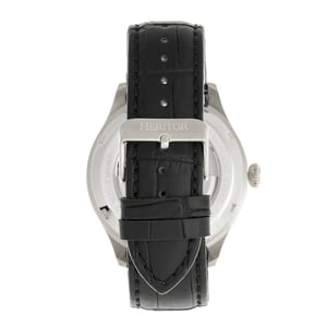 Heritor Automatik Gregory Semi-Skelettuhr mit Lederarmband