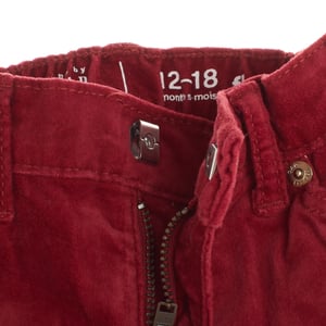 Samt-Schlagjeans 810673 Mädchen
