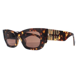 Miu Miu MU09WS VAU06B Honig havanna dunkelbraun Sonnenbrille