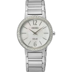Seiko Silber Damen Armbanduhr SUP467P1