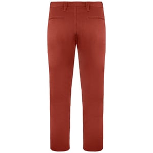 Docker Slim Tapesed Bein Herren Schokoladen -Chino -Hosen