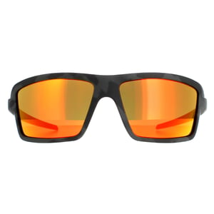 Oakley Wrap Mens schwarz Camo Prizm Ruby Kabel