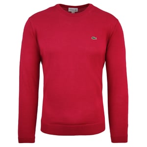 Lacoste Logo Herren rosa Pullover