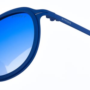 Jossie Damen-Sonnenbrille aus Metall in Ovalform