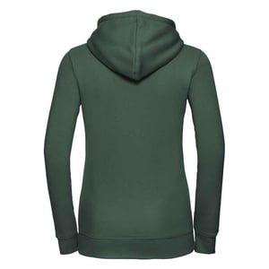 Russell - "Authentic" Kapuzenpullover für Damen (Flaschengrün)