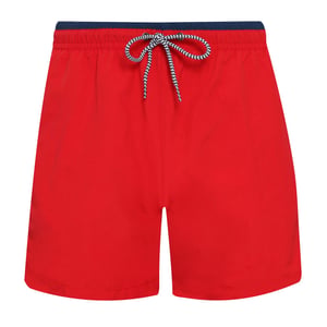 Asquith & Fox Herren-Badeshorts (Rot/Marine)