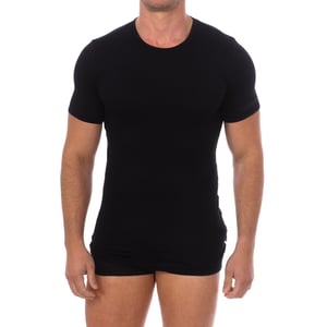 Mode Bambus Kurzarm-T-Shirt BKK1UTS03SI Mann