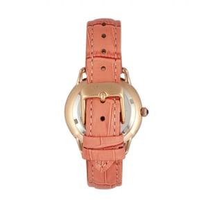 Bertha Abby Schweizer Lederarmbanduhr