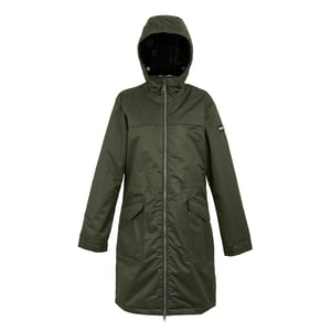 Regatta - "Romine II" Jacke, wasserfest für Damen (Dunkel-Khaki/Schwarz)