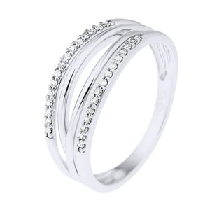 DIADEMA - Ring - Diamanten - Weißgold