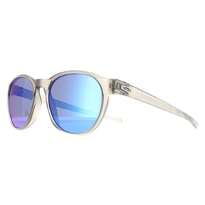 Oakley Rond Hommes Matte Grise Ink Prizm Sapphire Reedmace