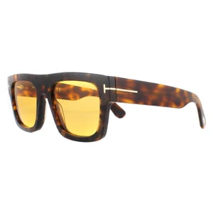 Tom Ford Lunettes De Soleil Fausto FT0711 56E Havana Brun