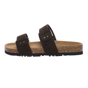 EVER AU Damen Leder Sandalen - Scarlet