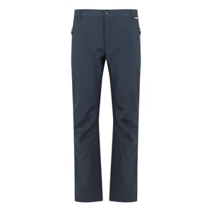Regatta Great Outdoors Herren Adventure Tech Softshell Hose Geo II, Langes Bein (Marineblau)