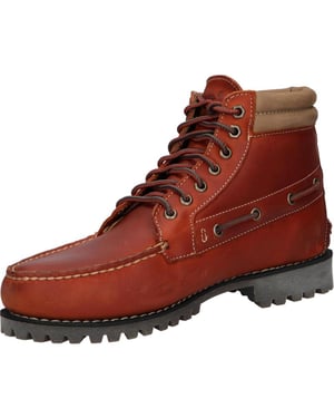 Authentische mittelhohe Schnürstiefel