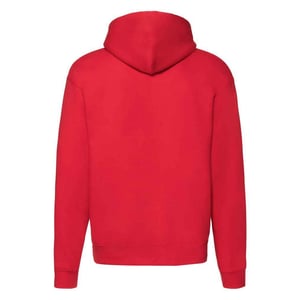 Fruit of the Loom - "Premium" Hoodie mit durchgehendem Reißverschluss für Herren/Damen Unisex (Rot)