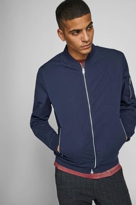 Veste Jack & Jones Blouson Blouson Blouson JJERUSH BOMBER Blouson aviateur zippé