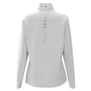 Forelson - "Broadway" Base Layer Oberteil mit kurzem Reißverschluss für Damen - Emblem (Weiß)