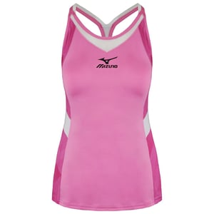Mizuno DryLite Damen Tanktop in Rosa/Weiß