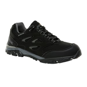 Regatta Childrens/Kids Holcombe Low Junior Wanderstiefel (Schwarz/Granit)