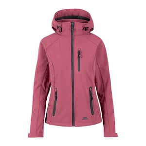 Trespass Damen Softshelljacke Bela II, wasserdicht (Rosenton)
