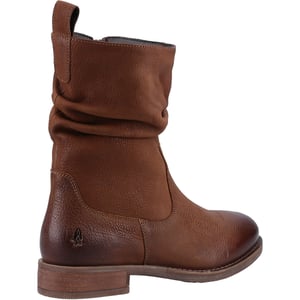 Hush Puppies Emilia Leder Damen Tan Stiefel