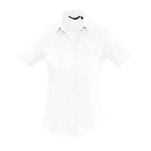 SOLS - "Escape 95" Hemd für Damen kurzärmlig (Weiß)