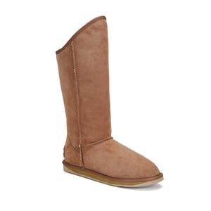 Australia Luxe – Gemütliche hohe Stiefel in Kastanienbraun