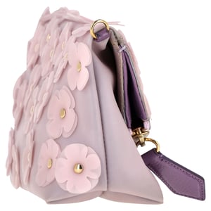 Burberry Die Petal in Flowers Tasche aus lila Gummi