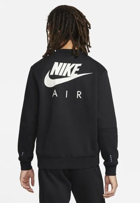 Nike Air Herren-Fleece-Trainingsanzug mit Rundhalsausschnitt und gebürsteter Rückseite