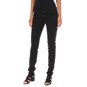 Lange Jeanshose mit schmal geschnittenem Saum 10DBF0475-B088 woman