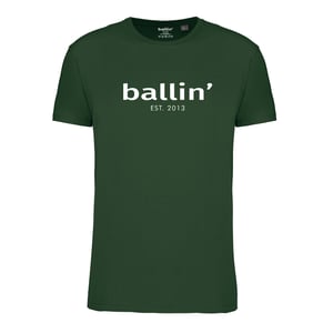 Regular Fit Shirt von Ballin Est. 2013 in der farbe Grun und in größe XXL.