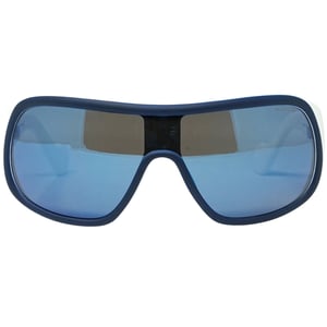 Moncler ML0048 92X 00 Weiße Sonnenbrille