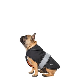Trespass Butch Touch Fastening Softshell Hundejacke (Schwarz)
