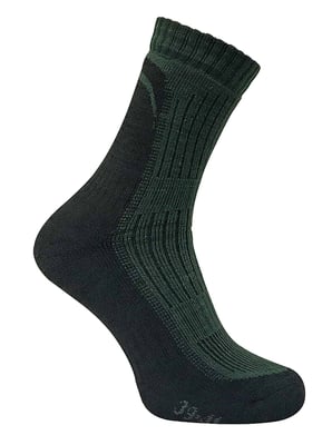 Verstärkte Ferse und Spitze Merinowolle Wandersocken für Herren