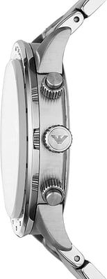 Emporio Armani Mario Silber Herren Armbanduhr AR11241
