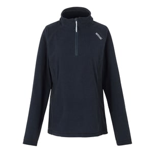 Regatta Great Outdoors Damen Fleece-Top Montes mit 1/4-Reißverschluss (Marineblau/Schwarz)