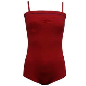 Nike dri fit Womens alle in einem Training Lotard Bodysuit Red 280540 688 A57d