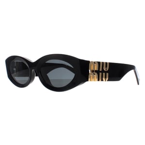 Miu Miu MU11WS 1AB5S0 schwarz dunkelgrau Sonnenbrille
